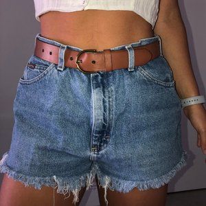VINTAGE/ REPURPOSED Riders Lee Jean Shorts